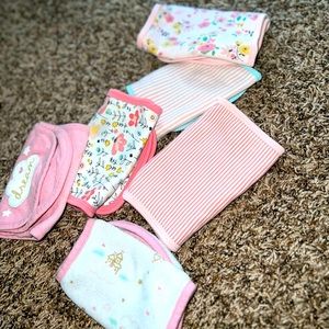 Baby burp cloths